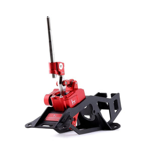 M&M HONDA 5MT SHORT SHIFTER ASSY RED COLOR HYBRID RACING FOR FIT GE6 5MT 00111-GE6-HR01R