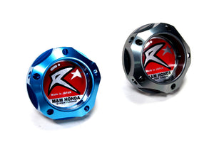 M&M HONDA OIL FILLER CAP COLOR GUN METALLIC FOR  00015-OFC-M002-GM