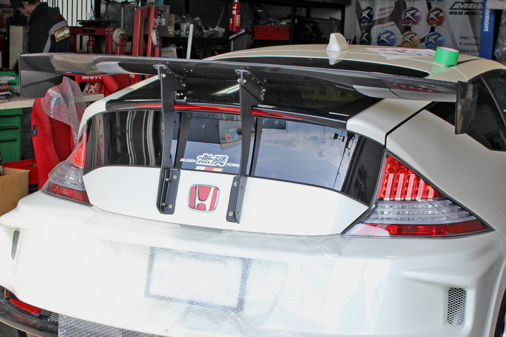 M&M HONDA CARBON GT WING TYPE 01F 1500MM FOR CR-Z ZF1 ZF2 00900