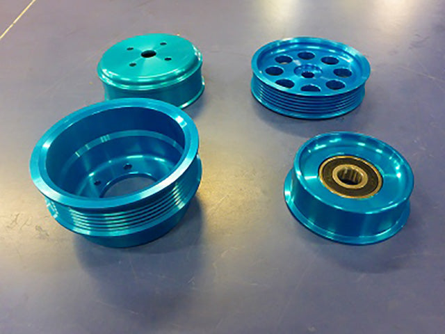 REVOLUTION LIGHTWEIGHT PULLEY SET FOR MAZDA RX-7 FD3S RFD3-LWP