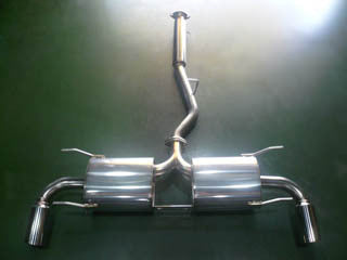 REVOLUTION SILENT SPORTS MUFFLER EXHAUST FOR MAZDA RX-8 SE3P KOUKI RSE3-SSMB