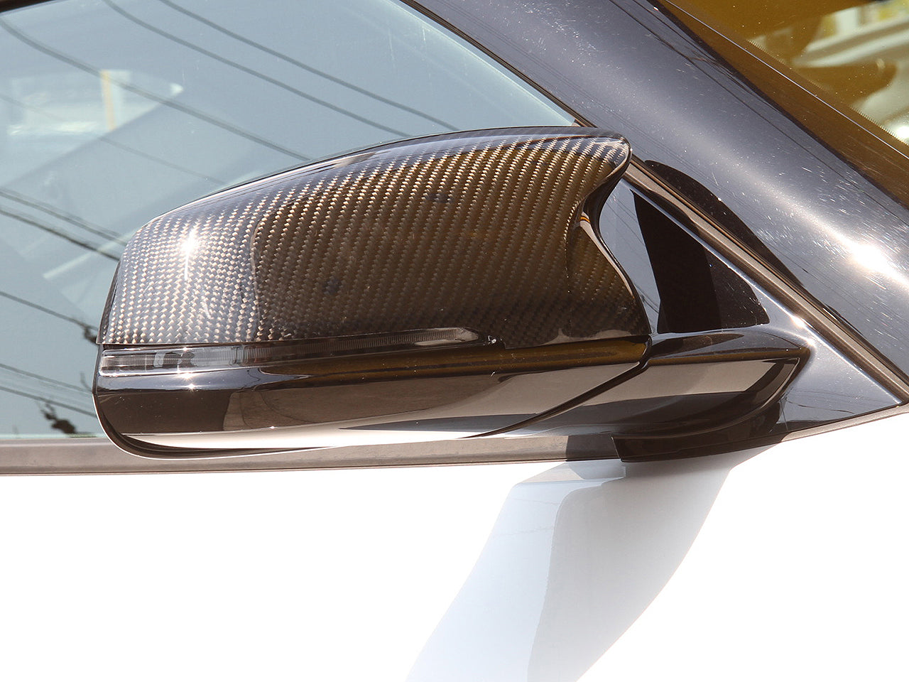 REVOLUTION CARBON SPORT MIRROR COVER FOR TOYOTA SUPRA A90 A90-SM-CFRP