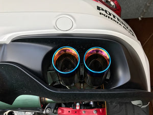 REVOLUTION DUAL CHAMBER MUFFLER EXHAUST FOR TOYOTA 86 SUBARU BRZ ZN6 ZC6 RZN6-DCM