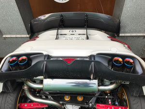 REVOLUTION DUAL CHAMBER MUFFLER EXHAUST FOR TOYOTA 86 SUBARU BRZ ZN6 ZC6 RZN6-DCM