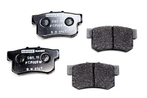 M&M HONDA REAR CIRCUIT DEDICATED BRAKE PAD STOCK SIZE FOR INTEGRA DC5 00602-DC5-R002
