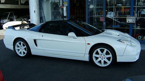 GARAGE KITE 02 STYLE SIDE STEP AND DOOR PROTECTOR FOR HONDA NSX NA1 NA2 007-2