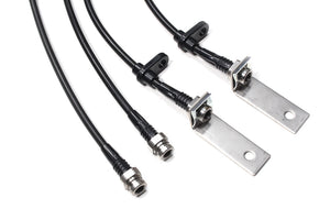 M&M HONDA BLACK STAINLESS BRAKE LINE FITTING STAINLESS TYPE 2 FOR CIVIC FD2 00601-FD2-M002