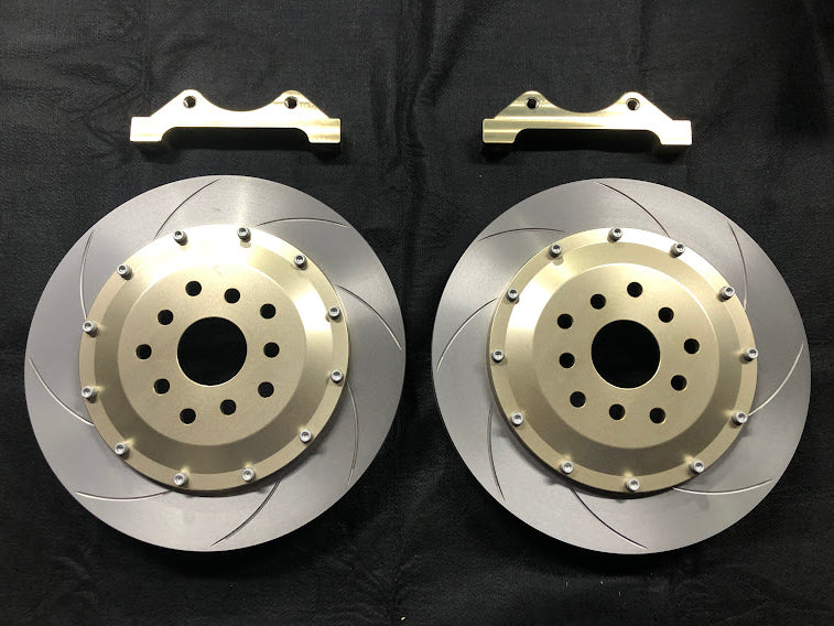 REVOLUTION REAR 2-PIECE BIG ROTOR FOR TOYOTA GR YARIS GXPA16 GXPA-R2PBR