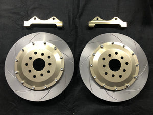 REVOLUTION REAR 2-PIECE BIG ROTOR FOR TOYOTA GR YARIS GXPA16 GXPA-R2PBR