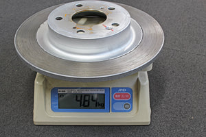 M&M HONDA LIGHTWEIGHT 2-PIECE BRAKE ROTOR KIT REAR GENUINE REPLACEMENT TYPE FOR HONDA CIVIC FL5 00604-FL5-BR01