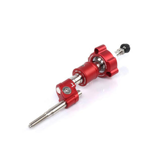 M&M HONDA SHORT SHIFTER ASSY RED COLOR HYBRID RACING FOR HONDA S2000 AP1 AP2 00111-AP1-HR01R