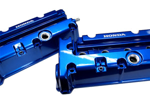 M&M HONDA K20A BLUE HEAD COVER FOR CIVIC EP3 130 00010-EP3-BHC02