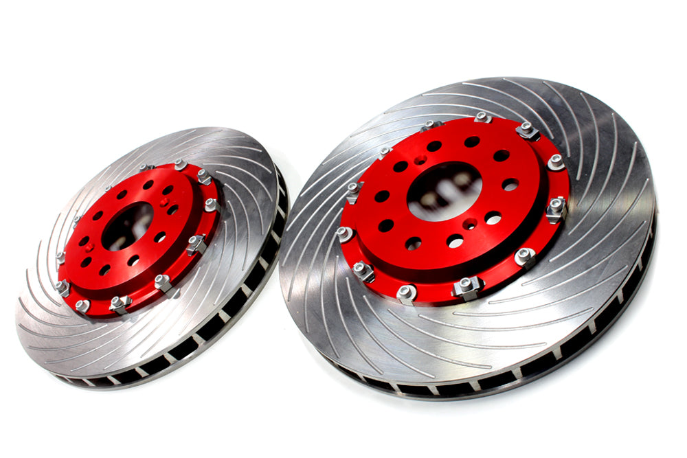 M&M HONDA LIGHTWEIGHT 2-PIECE BRAKE ROTOR KIT FRONT STOCK SIZE FOR CIVIC FK8 00604-FK8-BF01