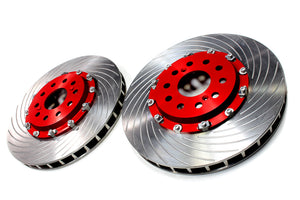 M&M HONDA LIGHTWEIGHT 2-PIECE BRAKE ROTOR KIT FRONT STOCK SIZE FOR CIVIC FK8 00604-FK8-BF01