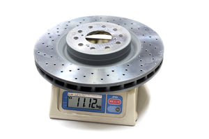 M&M HONDA LIGHTWEIGHT 2-PIECE BRAKE ROTOR KIT FRONT STOCK SIZE FOR CIVIC FK8 00604-FK8-BF01