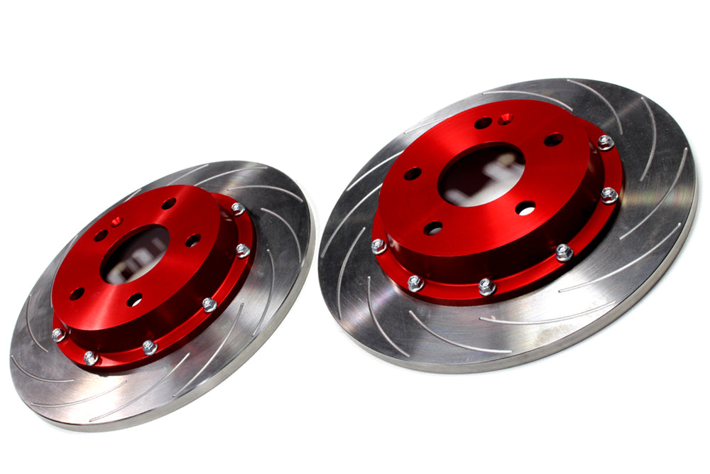 M&M HONDA LIGHTWEIGHT 2-PIECE BRAKE ROTOR KIT REAR STOCK SIZE FOR CIVIC FK8 00604-FK8-BR01
