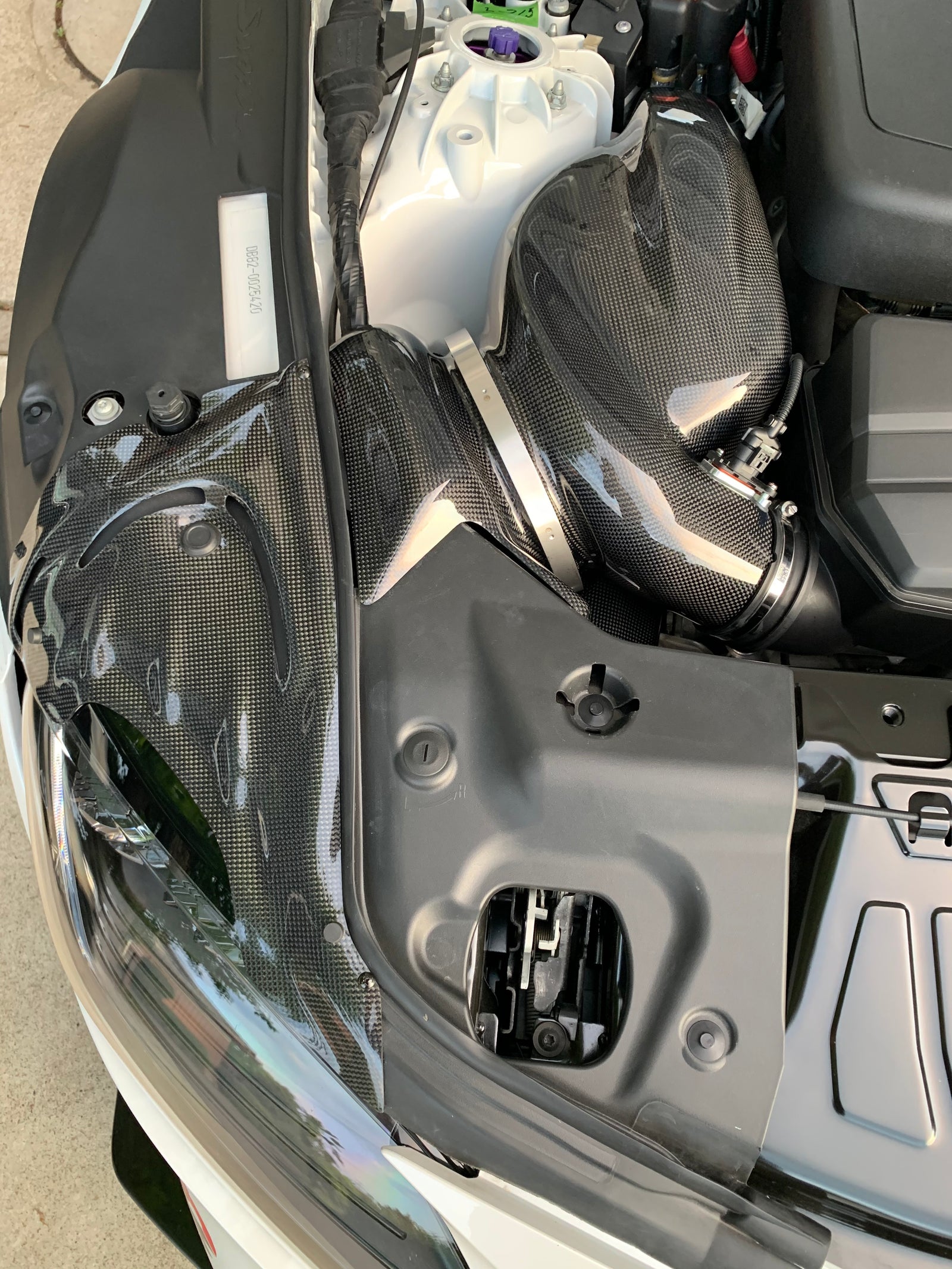 REVOLUTION CARBON RAM AIR INDUCTION BOX FOR TOYOTA SUPRA A90 A90-CRIB