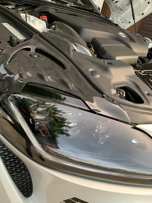 REVOLUTION CARBON RAM AIR INDUCTION BOX FOR TOYOTA SUPRA A90 A90-CRIB