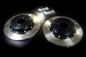 M&M HONDA 2-PIECE BIG BRAKE ROTOR KIT REAR RIGID TYPE FOR S2000 AP1 AP2 00604-AP1-R001