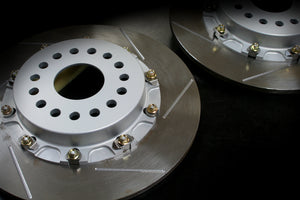 M&M HONDA 2 PIECE BIG BRAKE ROTOR KIT REAR FLOATING TYPE FOR CIVIC FD2 Mugen RR 00604-FD2-R002