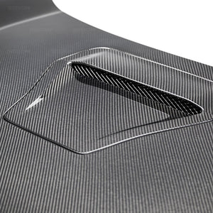 M&M HONDA CARBON BONNET GENUINE SHAPE TYPE OE SEIBON FOR CIVIC FK8 01100-FK8-SE01OE