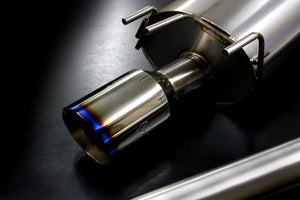 M&M HONDA SUPER TITANIUM EXHAUST SYSTEM TYPE SINGLE 70-110Φ FOR INTEGRA DC5 00500-DC5-M001-70-110