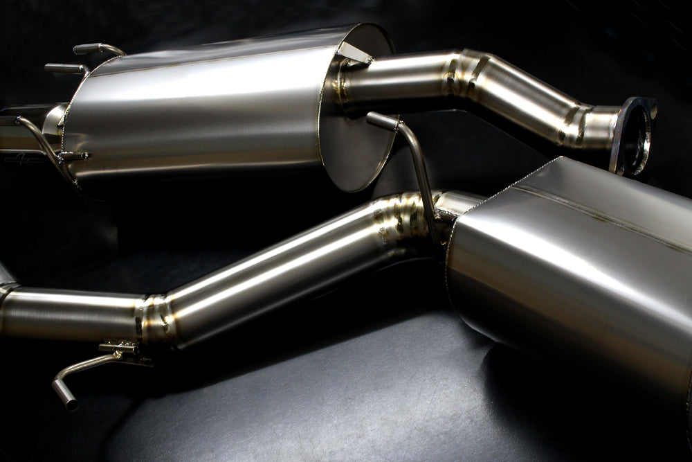 M&M HONDA SUPER TITANIUM EXHAUST SYSTEM TYPE SINGLE 70-110Φ FOR