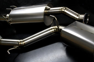 M&M HONDA SUPER TITANIUM EXHAUST SYSTEM TYPE SINGLE 70-110Φ FOR ACCORD CL7 00500-CL7-M001-70-110