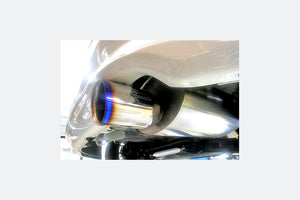 M&M HONDA SUPER TITANIUM EXHAUST SYSTEM TYPE SINGLE 60-100Φ FOR CIVIC EP3 00500-EP3-M001-60-100
