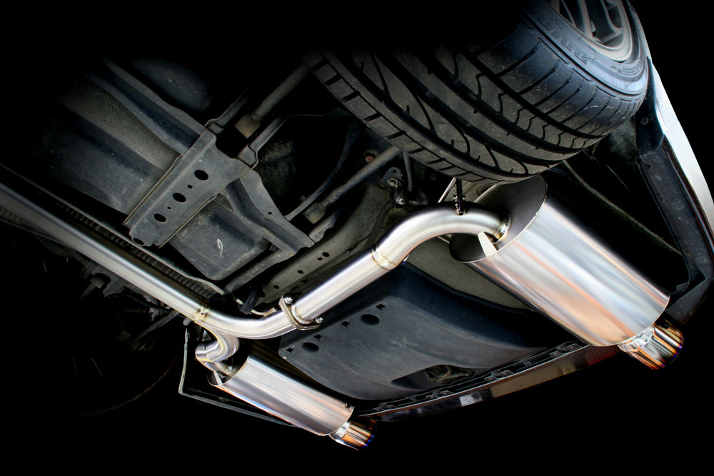 M&M HONDA SUPER TITANIUM EXHAUST SYSTEM TYPE TWIN 60-110Φ FOR ACCORD CL7 00500-CL7-M003-60-110W
