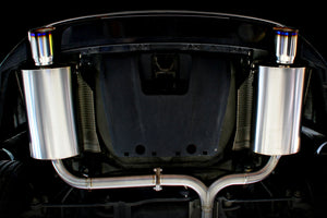 M&M HONDA SUPER TITANIUM EXHAUST SYSTEM TYPE TWIN 60-100Φ FOR ACCORD CL7 00500-CL7-M003-60-100W