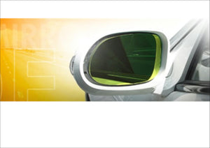 REVOLUTION WIDE DOOR MIRROR LENS GREEN FOR TOYOTA GR YARIS GXPA16 GXPA-WDM-G