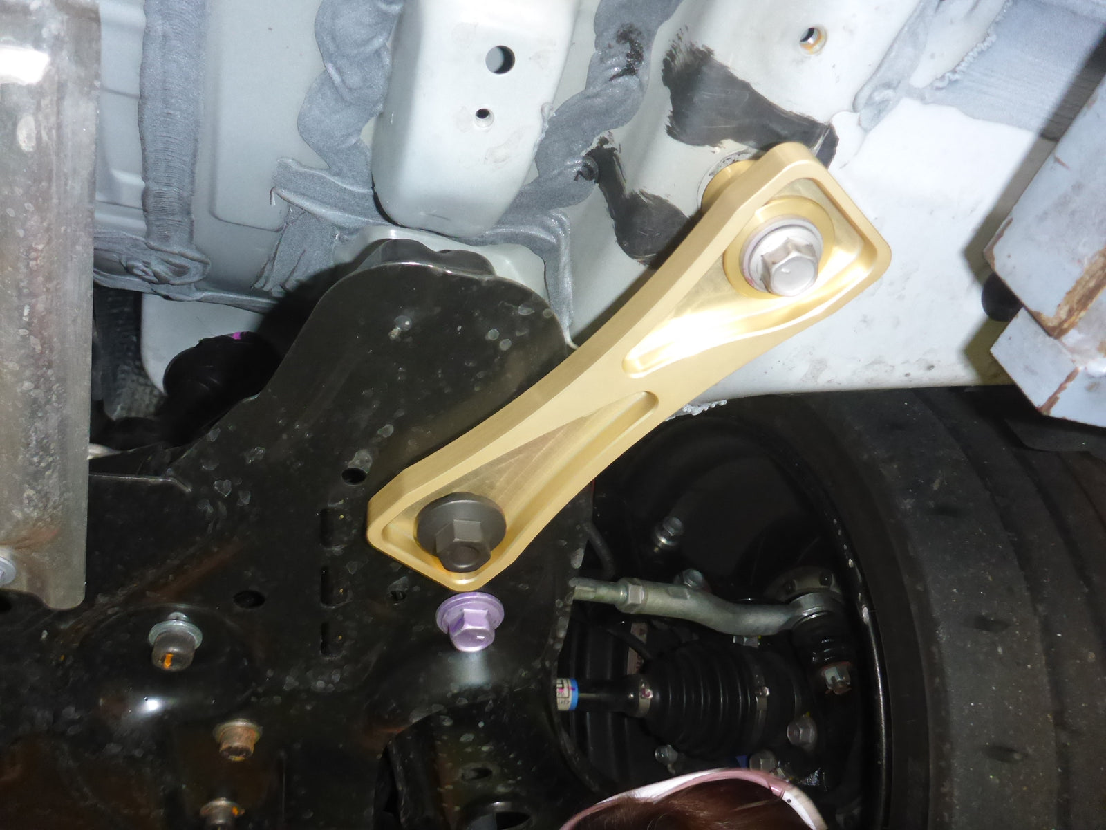 REVOLUTION FRONT MEMBER BOLT STAY SET FOR TOYOTA GR YARIS GXPA16 GXPA-FMBS