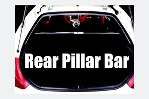 M&M HONDA REAR PILLAR BAR FOR CIVIC EP3 00703-EP3-M001