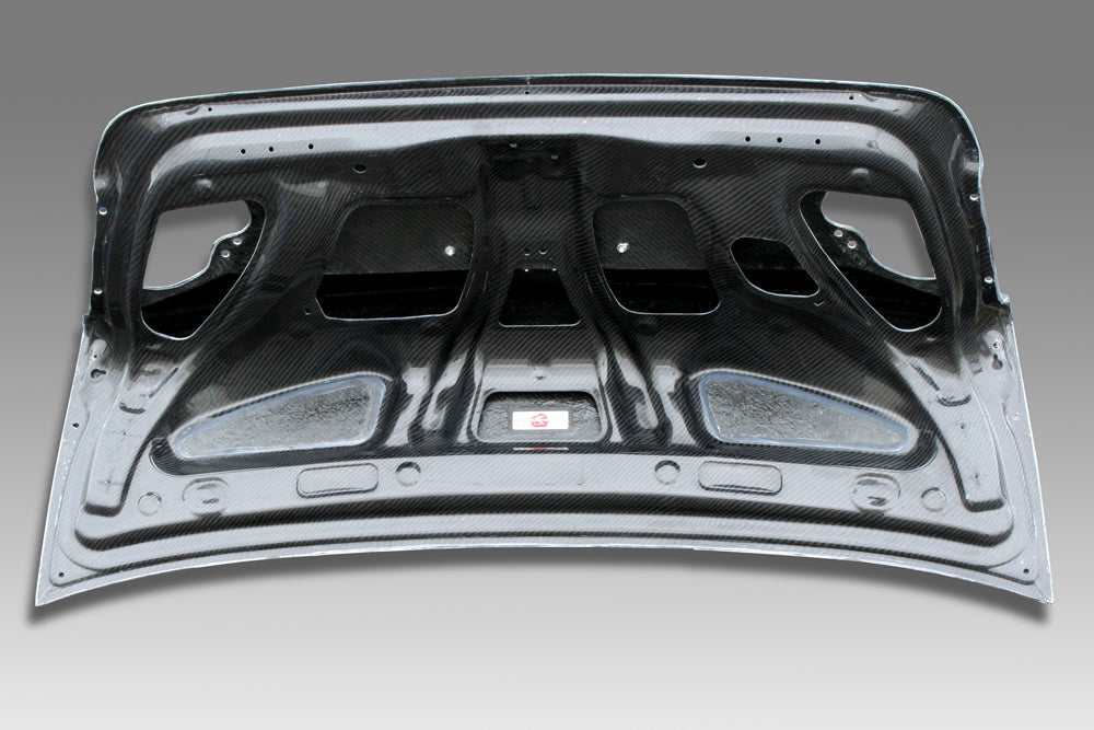 M&M HONDA AERO DUCKTAIL ALL TWILL CARBON TRUNK LID TYPE 4W WING