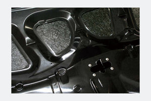 M&M HONDA CARBON BONNET FRONT SIDE FRP BACK SIDE PLAIN WEAVE CARBON TYPE NH FOR CIVIC FD2 Mugen RR 01100-FD2-NH001