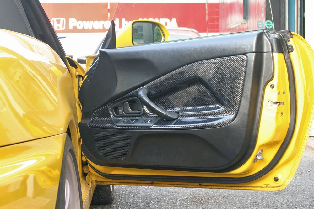 M&M HONDA CARBON DOOR LINING SET FOR S2000 AP1 100 110 120 01102