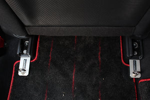 M&M HONDA STAINLESS STEEL 4-POINT SEAT BELT BRACKET (1 PIECE) FOR HONDA CIVIC FK8 01710-FK8-M001