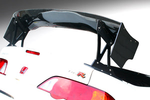 M&M HONDA CARBON GT WING TYPE 02BF 1500MM WITH BOLT-ON BRACKET FOR INTEGRA DC5 00900-DC5-WC02-BF