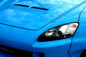 M&M HONDA PLAIN WEAVE CARBON BONNET WITH DUCT CARBON FRP TYPE S2 FOR S2000 AP1 AP2 01100-AP1-S002