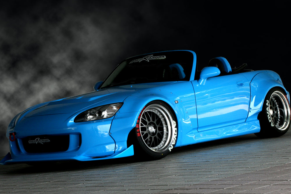 M&M HONDA HYPER WIDE BODY KIT TYPE MR01 MODEL FOR S2000 AP1 AP2 01010-AP1-MR01