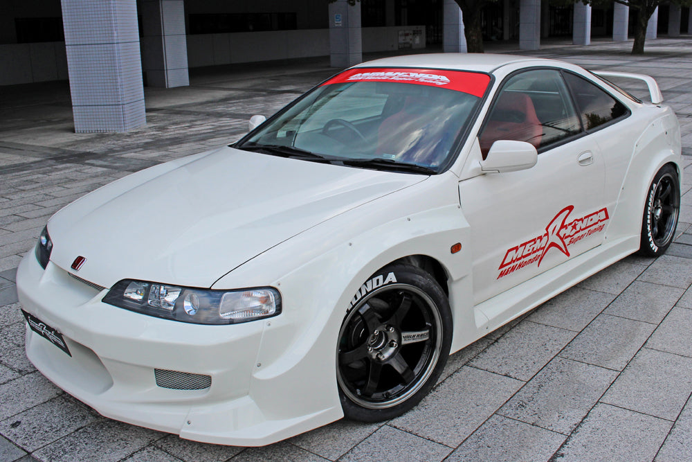 M&M HONDA HYPER WIDE BODY KIT TYPE MR01 MODEL FOR INTEGRA DC2 01010-DC2-MR01