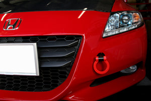 M&M HONDA FRONT FOLDABLE TOW HOOK RED FOR CR-Z ZF1 ZF2 01713-ZF1-M001-R