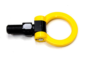 M&M HONDA FRONT FOLDABLE TOW HOOK YELLOW FOR CR-Z ZF1 ZF2 01713-ZF1-M001-Y