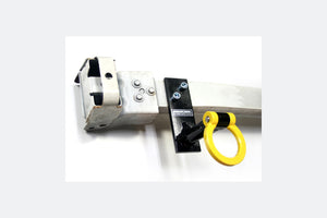 M&M HONDA FRONT FOLDABLE TOW HOOK YELLOW FOR INTEGRA DC5 Type R 01713-DC5-M001-Y