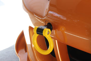 M&M HONDA REAR RETRACTABLE TOW HOOK YELLOW FOR S2000 AP1 AP2 01713-AP2-M002-Y
