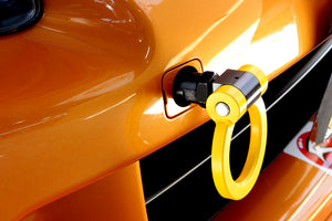 M&M HONDA FRONT FOLDABLE TOW HOOK RED FOR S2000 AP1 KOUKI AP2 01713-AP2-M001-R