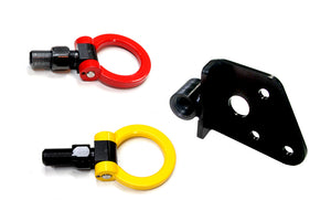 M&M HONDA FRONT FOLDABLE TOW HOOK YELLOW FOR CIVIC FD2 01713-FD2-M001-Y