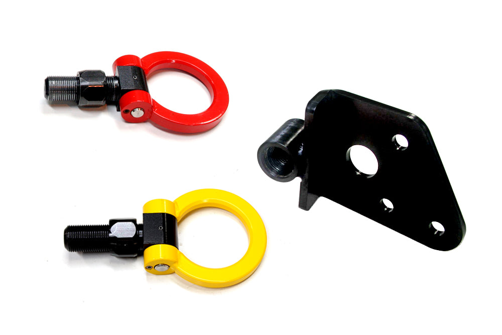 M&M HONDA FRONT FOLDABLE TOW HOOK RED FOR CIVIC FD2 01713-FD2-M001-R