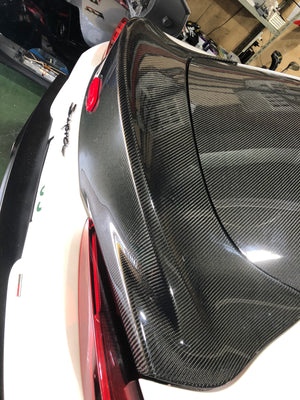 REVOLUTION REAR CARBON SMOOTHING GATE FOR TOYOTA SUPRA A90 A90-RCSG